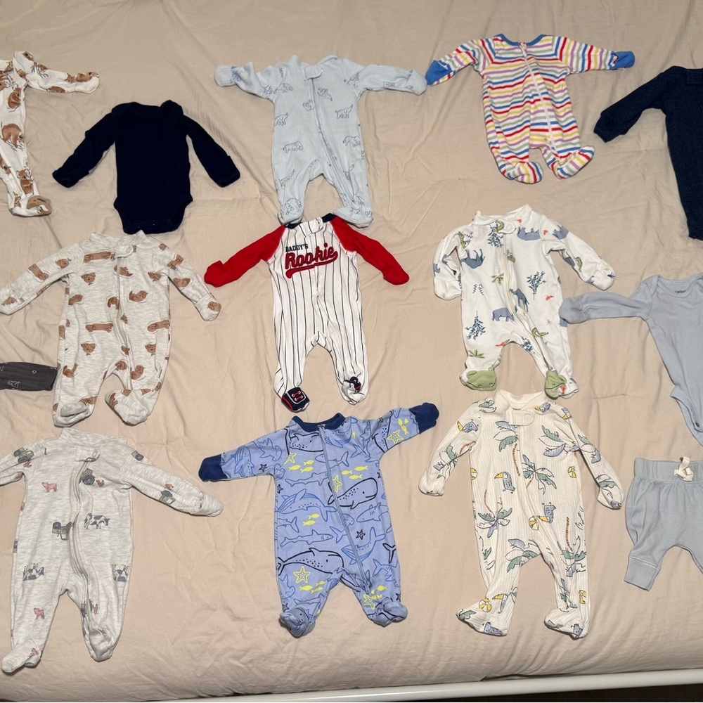 Assorted Kids One Piece Pajamas